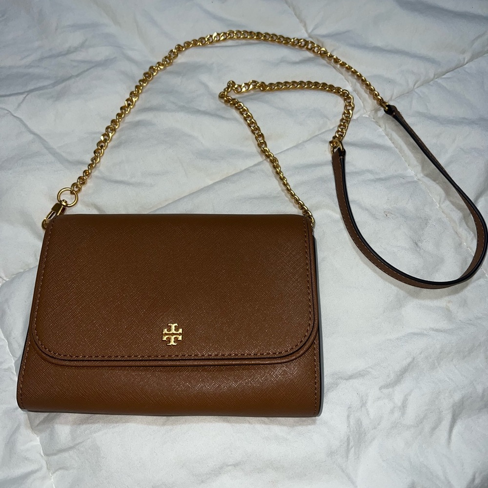 New Tory Burch Emerson Chain Wallet Bag